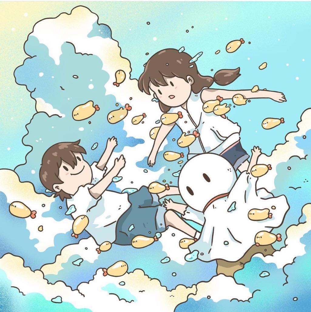 《宫崎骏动画》系列同人画，台湾画师的大作，你没见过的Q萌画风