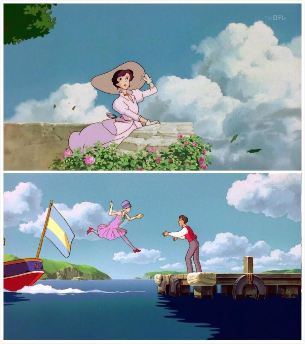 宫崎骏10部经典动画堪称少女穿搭教程！尤其这一部，每套都超精致