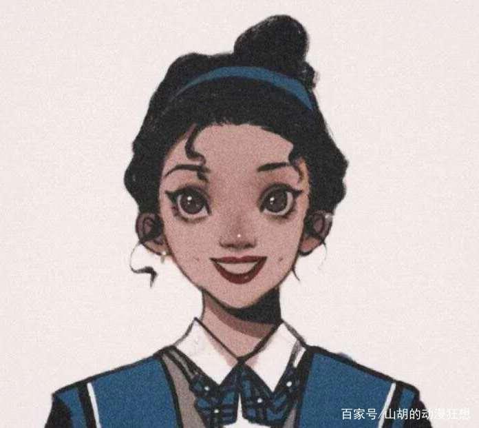 动漫壁纸：迪士尼公主在霍格沃兹的入学照，个人认为贝尔最美