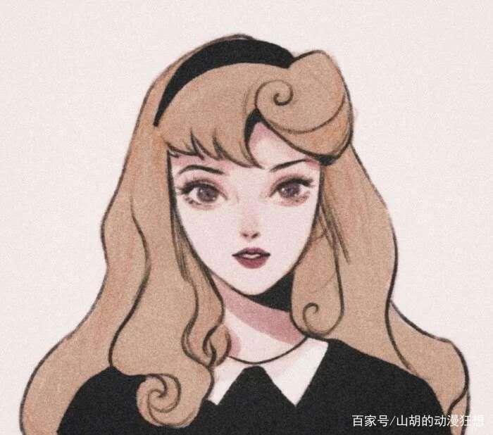 动漫壁纸：迪士尼公主在霍格沃兹的入学照，个人认为贝尔最美