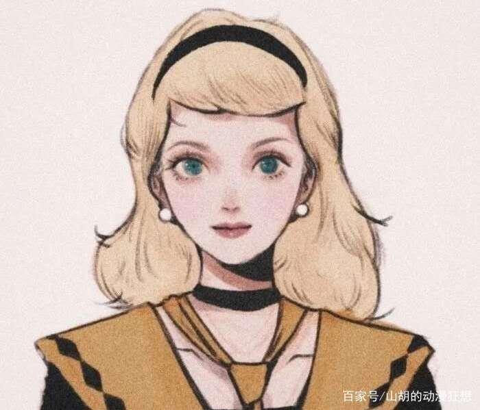 动漫壁纸：迪士尼公主在霍格沃兹的入学照，个人认为贝尔最美