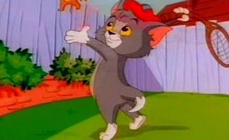 在猫和老鼠中几个情节中没有出现杰瑞，汤姆是整个动漫的笑点担当