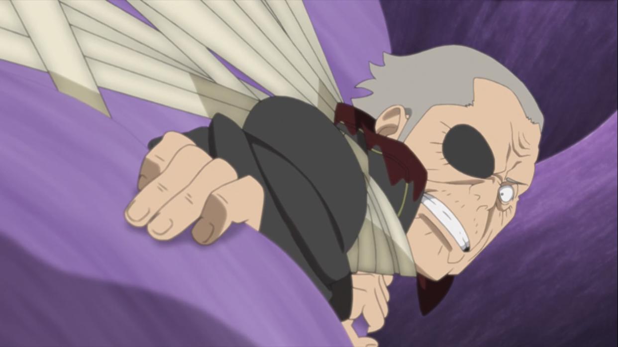 这是与大筒木桃式一战后最精彩的一集，超高压缩螺旋丸有那味儿了