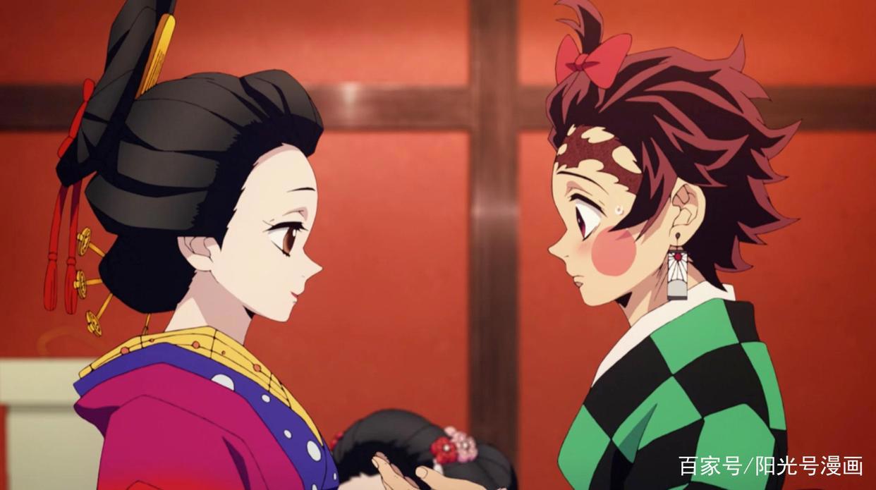 鬼灭之刃“花街篇”，三小强丑女妆登场，开启华丽的游郭行动