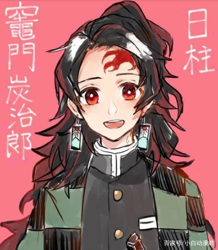 鬼灭之刃，长发三小强，炭治郎可爱，我妻善逸是什么神仙颜值啊！