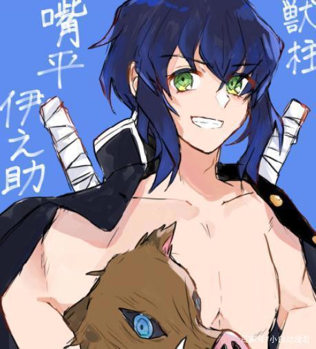 鬼灭之刃，长发三小强，炭治郎可爱，我妻善逸是什么神仙颜值啊！