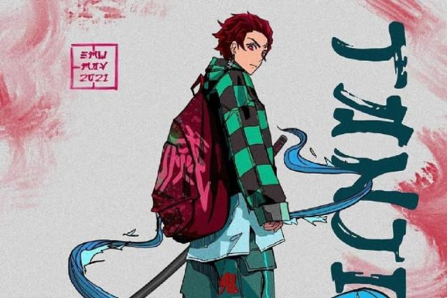 鬼灭之刃：三小强换上现代服饰，伊之助霸气侧漏，炭治郎有点另类