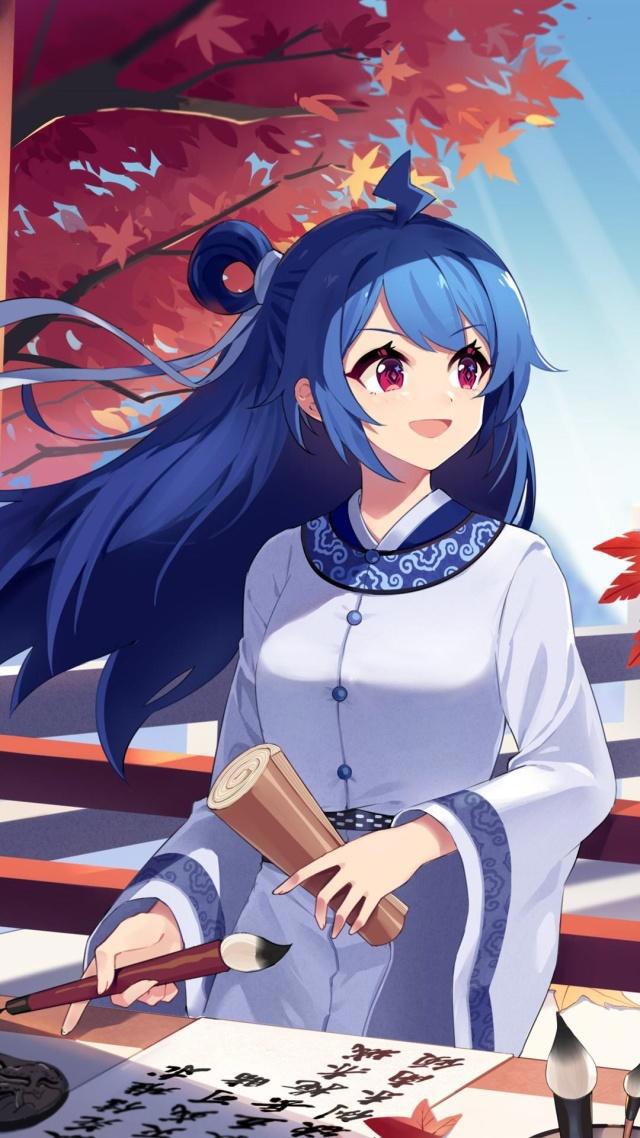 治愈系二次元动漫壁纸：仙女小姐姐、仙境美图，喜欢抱走吧