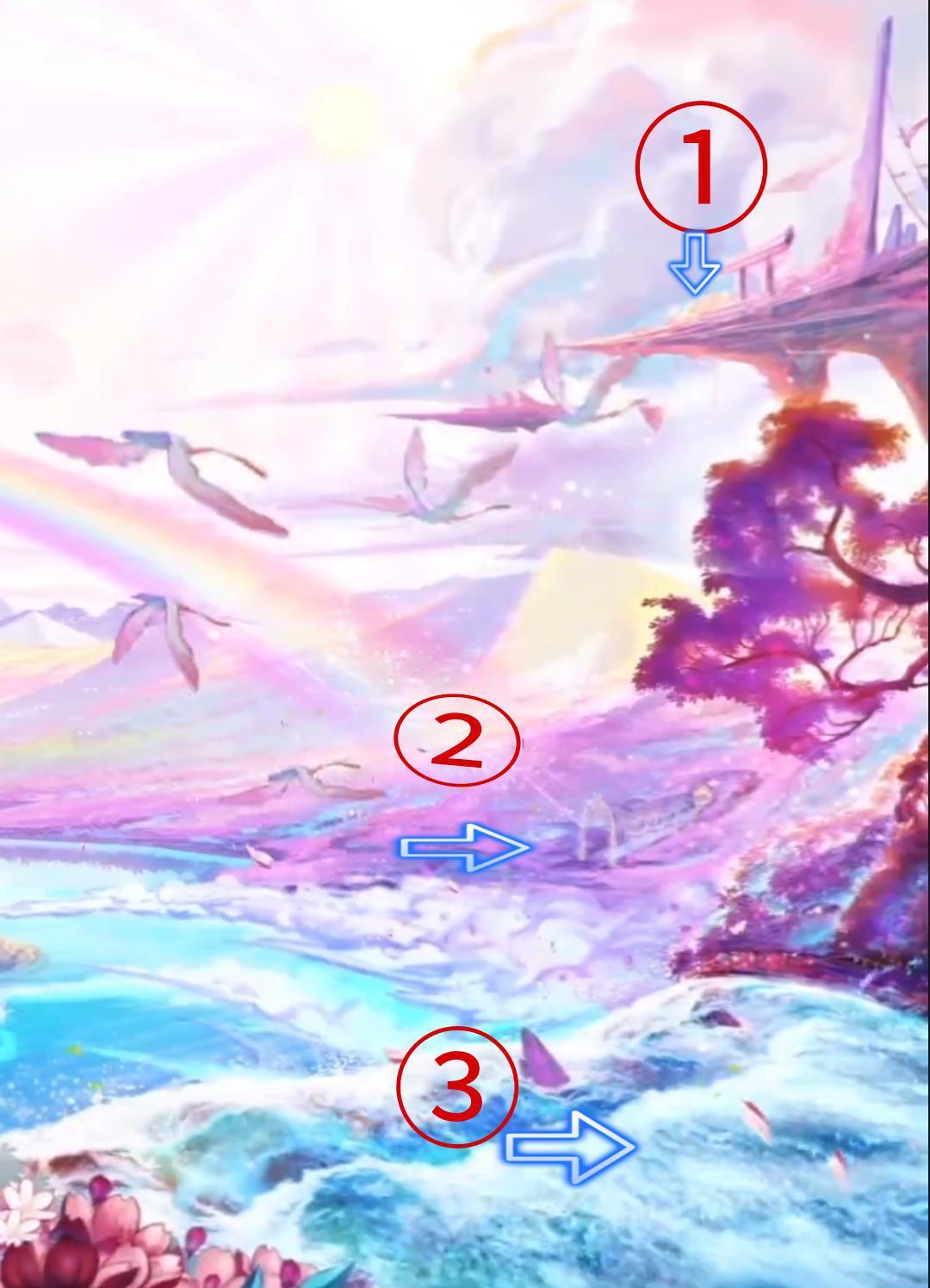 叶罗丽：仙境的地图公开，雷霆轩与冰晶宫遥遥相望，5个不知其名