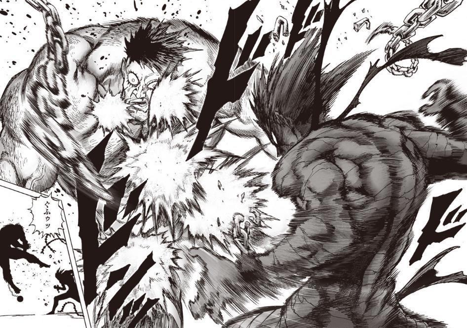 一拳超人157话：饿狼再度上线，实力碾压性感囚犯