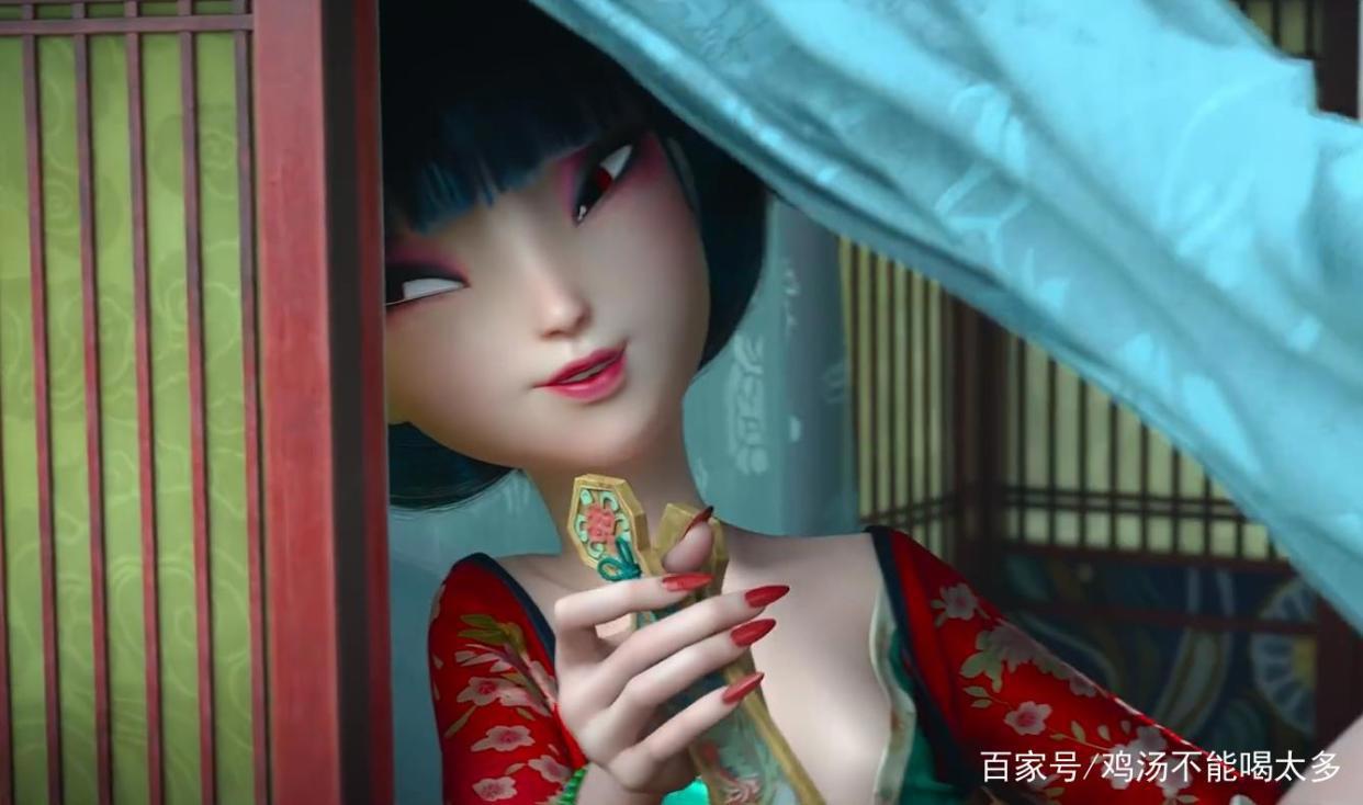 《白蛇缘起》中的宝青坊主，绝对是个有故事的千年狐！