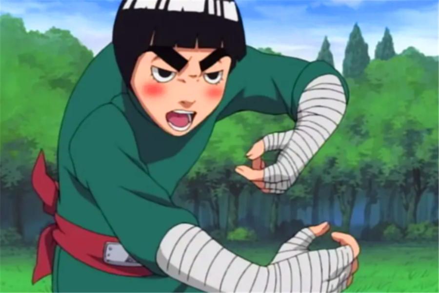 火影忍者中的9大体术名场面：千年杀双重伤害，小李醉拳酷似成龙