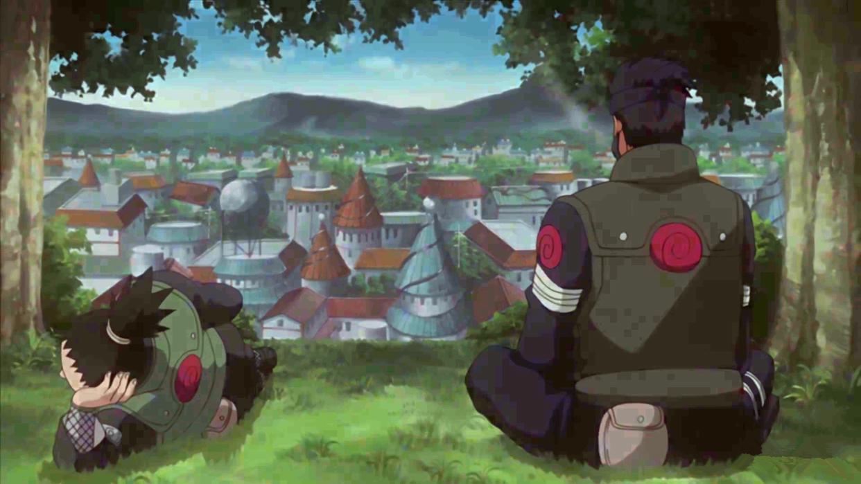 火影：白牙有功穿火影袖，阿斯玛职司佩方巾，天天为何穿火影旗袍