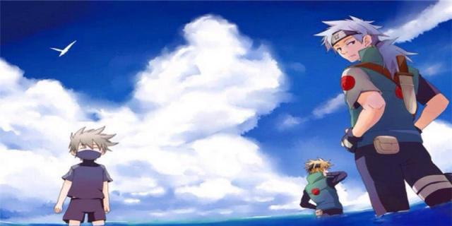 火影动漫，你是如何看待木叶白牙和儿子卡卡西的？