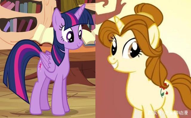 当小马宝莉遇上迪士尼公主，紫悦成贝儿公主，珍奇变冰雪女王艾莎