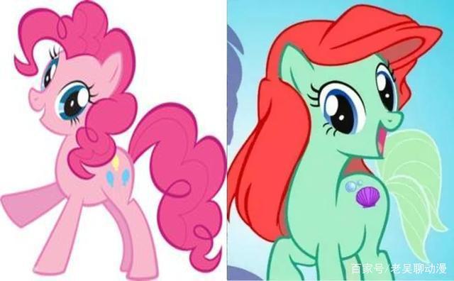 当小马宝莉遇上迪士尼公主，紫悦成贝儿公主，珍奇变冰雪女王艾莎