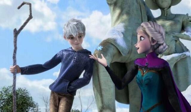 迪士尼公主：冰雪女王艾莎的“爱情故事”，还和杰克有了孩子？