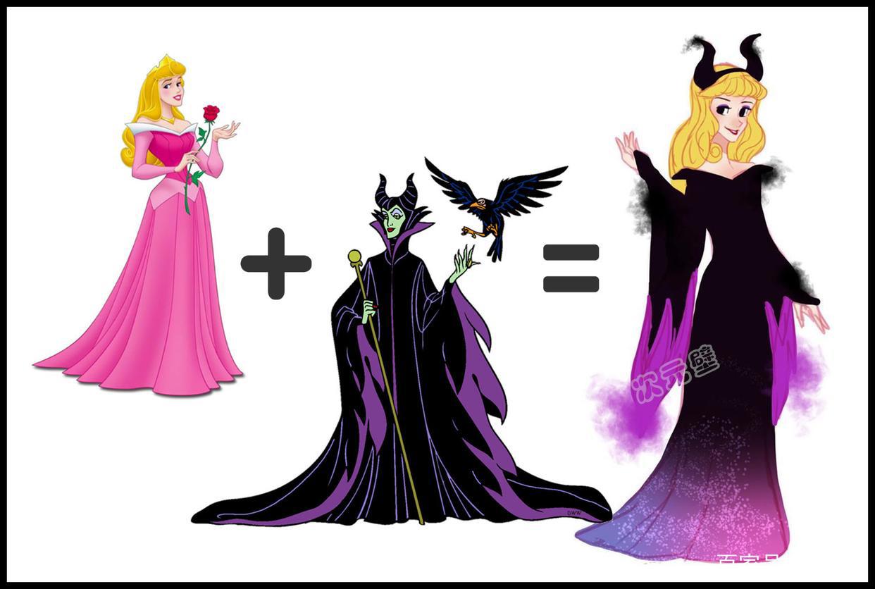 公主“偷穿”反派衣服：冰雪女王变“贵妇”，白雪公主变优雅女王