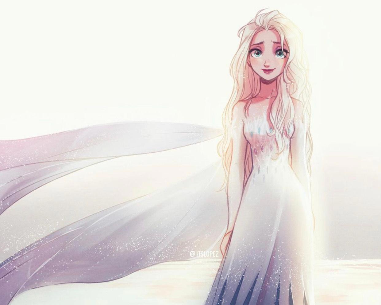 假如冰雪女王＝冰棍，六个口味的艾莎给你选择，谁要椰子味