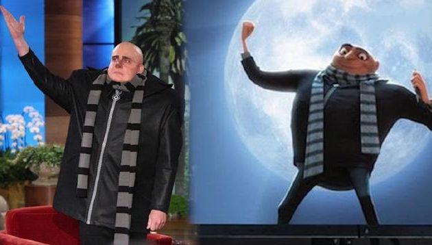 当动画人物变成“真人”之后，光头强神还原，冰雪女王太美了！