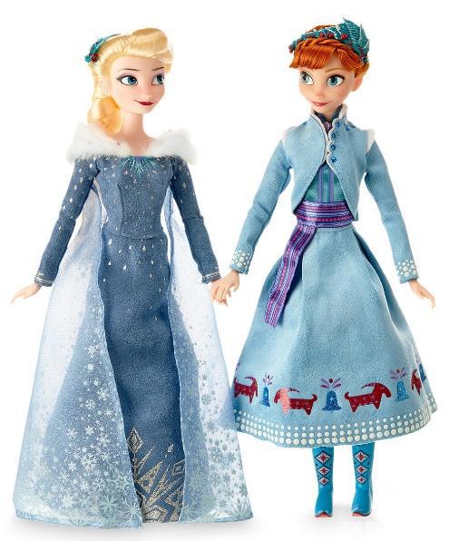 冰雪女王也怕冷，换了一套冬装后，艾莎公主彻底美翻了！