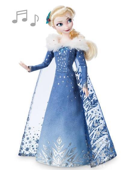 冰雪女王也怕冷，换了一套冬装后，艾莎公主彻底美翻了！