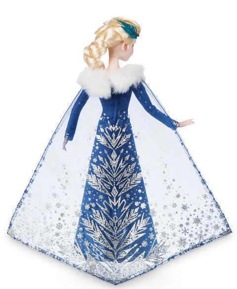 冰雪女王也怕冷，换了一套冬装后，艾莎公主彻底美翻了！