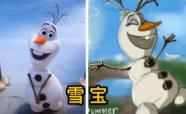《冰雪奇缘》转换性别，冰雪女王性转后是“冰雪男王”没毛病