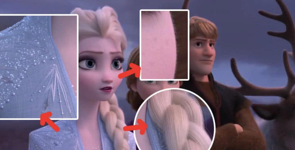 同为冰雪女王，我们对比下国漫和迪士尼，细节差距真的太大