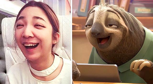 动画中3D人物变成现实“真人”之后，冰雪女王太美，闪电太可爱！