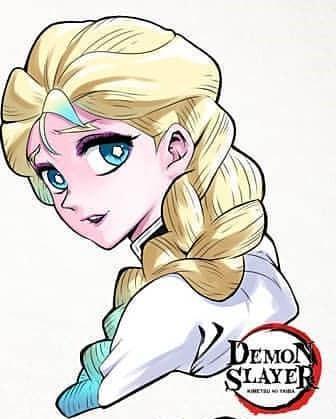 假如日漫大神画冰雪女王艾莎，海贼版像大妈女儿，龙珠神似布玛