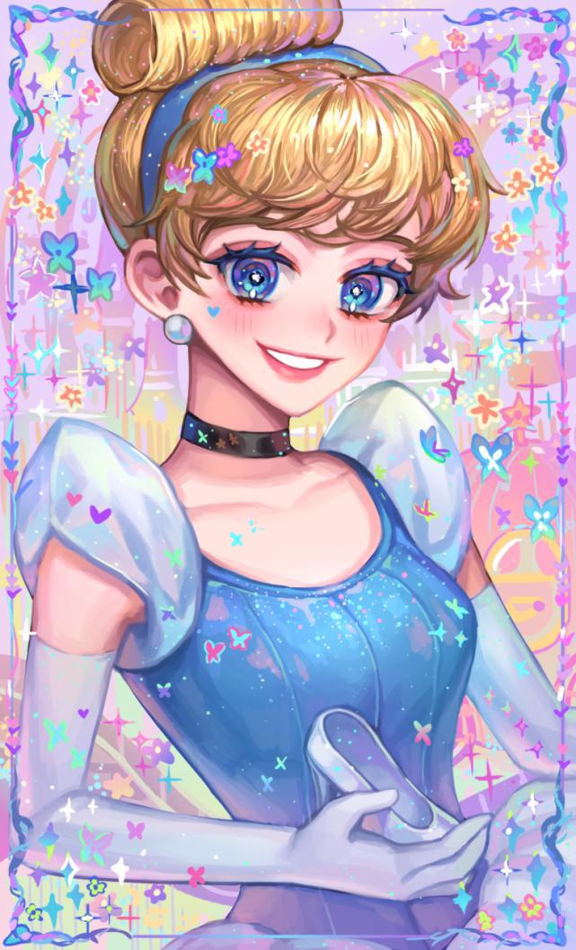 《迪士尼公主》新形象：白雪娇俏可爱，冰雪女王令人沉醉