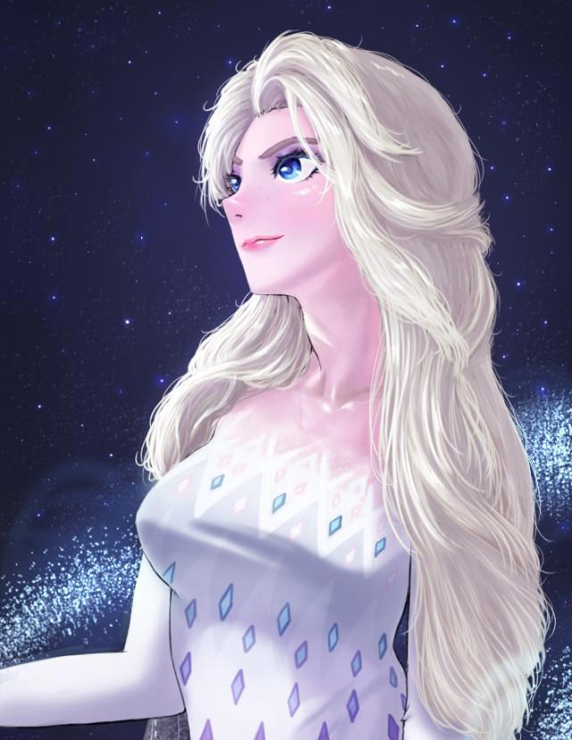 《迪士尼公主》新形象：白雪娇俏可爱，冰雪女王令人沉醉