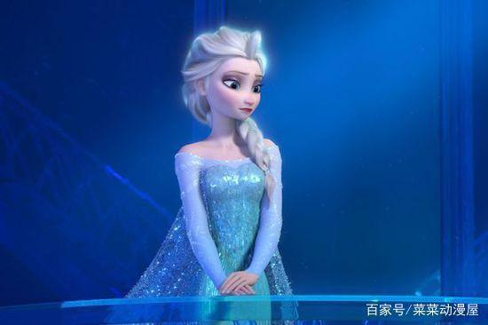 动漫里拥有冰雪之力的女神，涂山雅雅高冷霸气，艾莎公主温婉动人