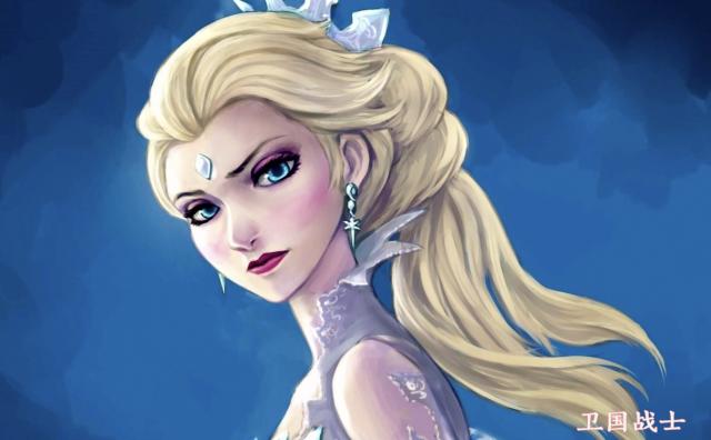 不同画风的艾莎你见过吗？卫国战士最是霸气，萌系少女最让人心动