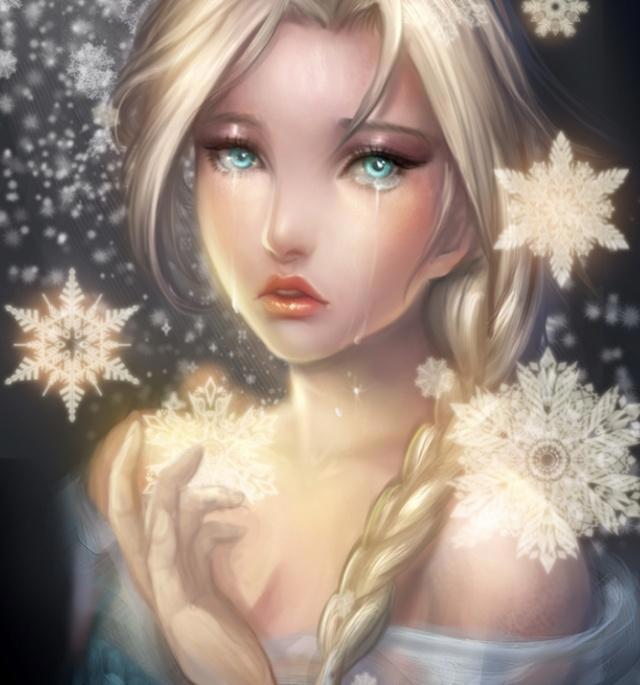 不同画风的艾莎你见过吗？卫国战士最是霸气，萌系少女最让人心动