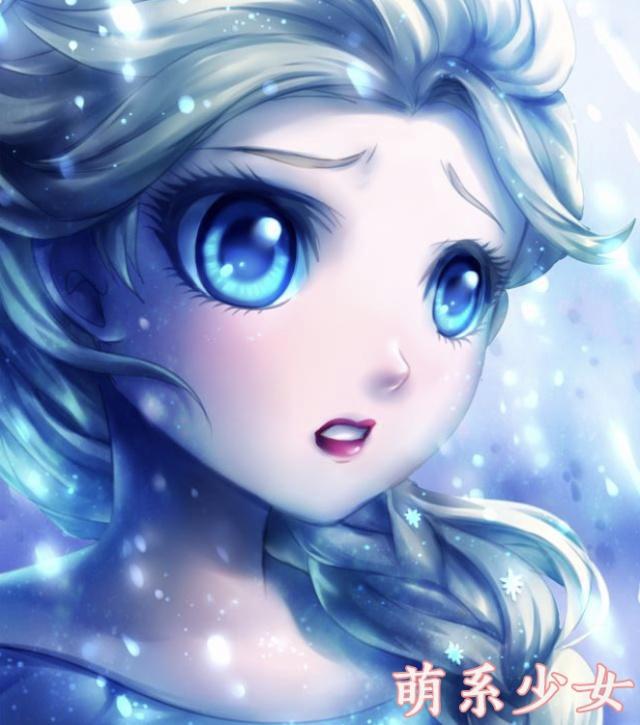 不同画风的艾莎你见过吗？卫国战士最是霸气，萌系少女最让人心动