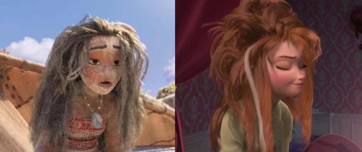 迪士尼电影中隐藏的冰雪奇缘彩蛋，艾莎安娜化身可爱小象