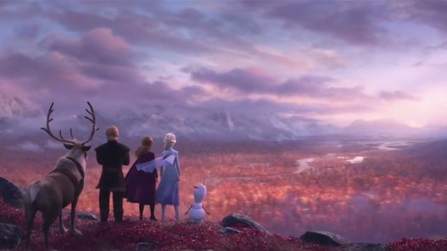 隐藏在《冰雪奇缘2》预告中的巧合，艾莎和小美人鱼进行世纪交谈