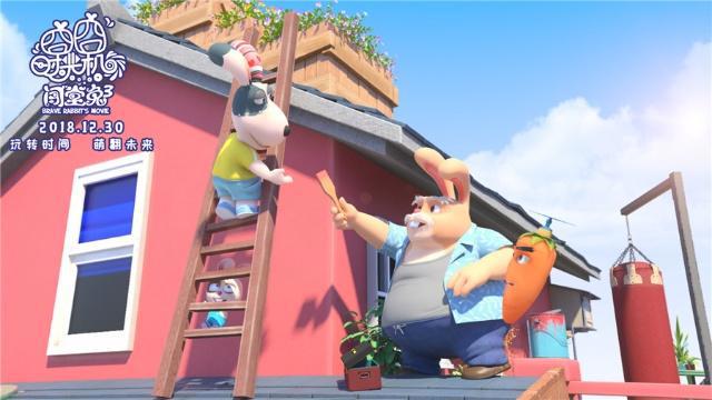 《闯堂兔3》定档12.30热血萌兔玩转时光机