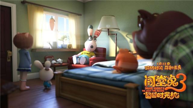 《闯堂兔3》欢乐上映穿越冒险中演绎成长正能量
