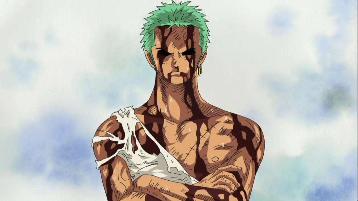 如何评价索隆承受路飞体内的疲惫与疼痛？