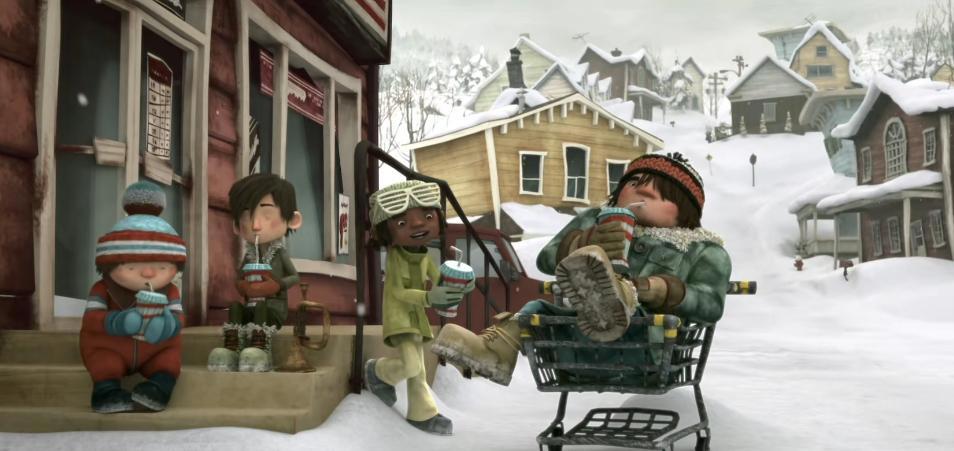 童真视角的冰雪大作战已经开始，友情的建立在“快乐”中度过就好