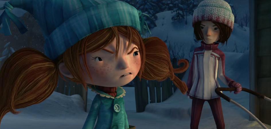 童真视角的冰雪大作战已经开始，友情的建立在“快乐”中度过就好