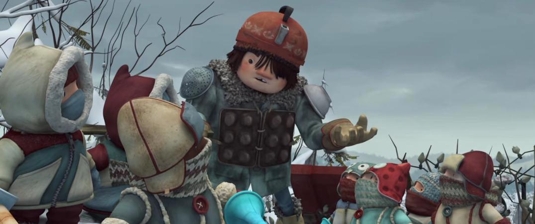 童真视角的冰雪大作战已经开始，友情的建立在“快乐”中度过就好