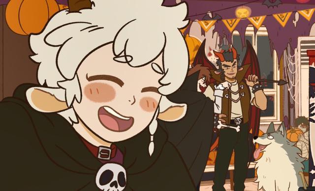 这部国漫和非人哉同一背景，还和大士有特殊关系，男主是个恶魔！