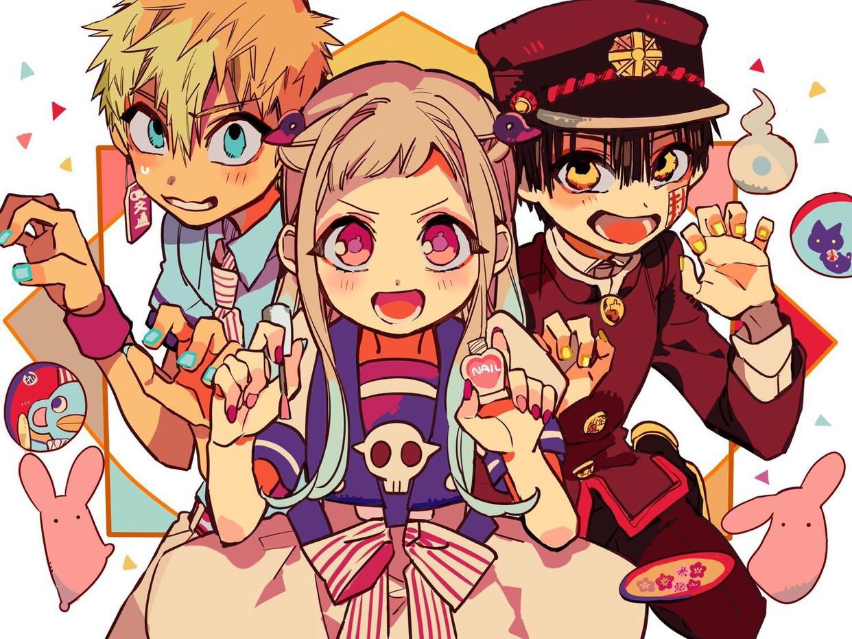 地缚少年花子君动漫壁纸：超帅花子君，精选p站插画高清美图