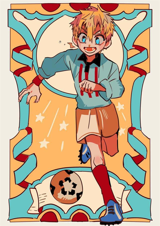 「地缚少年花子君」作者更新四张人物彩图