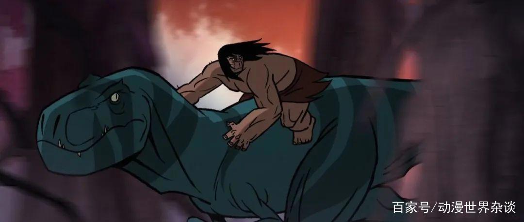 来自原始人和恐龙的凶猛，依靠音乐传达感情的一部无声动画