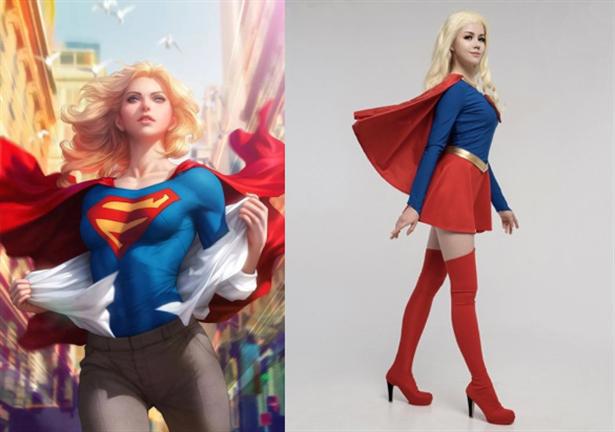 有颜值COS什么像什么：精灵旅社、国家队、女版英雄，你喜欢哪个